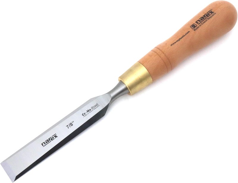 Imperial Bevel Edge Chisel - 7/8", Beech Handle with Brass Ferule